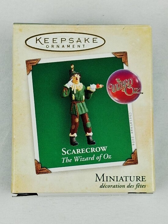 Hallmark Other - Hallmark 2004 Keepsake Ornament Scarecrow Miniature Wizard Of Oz 2.5" Tall